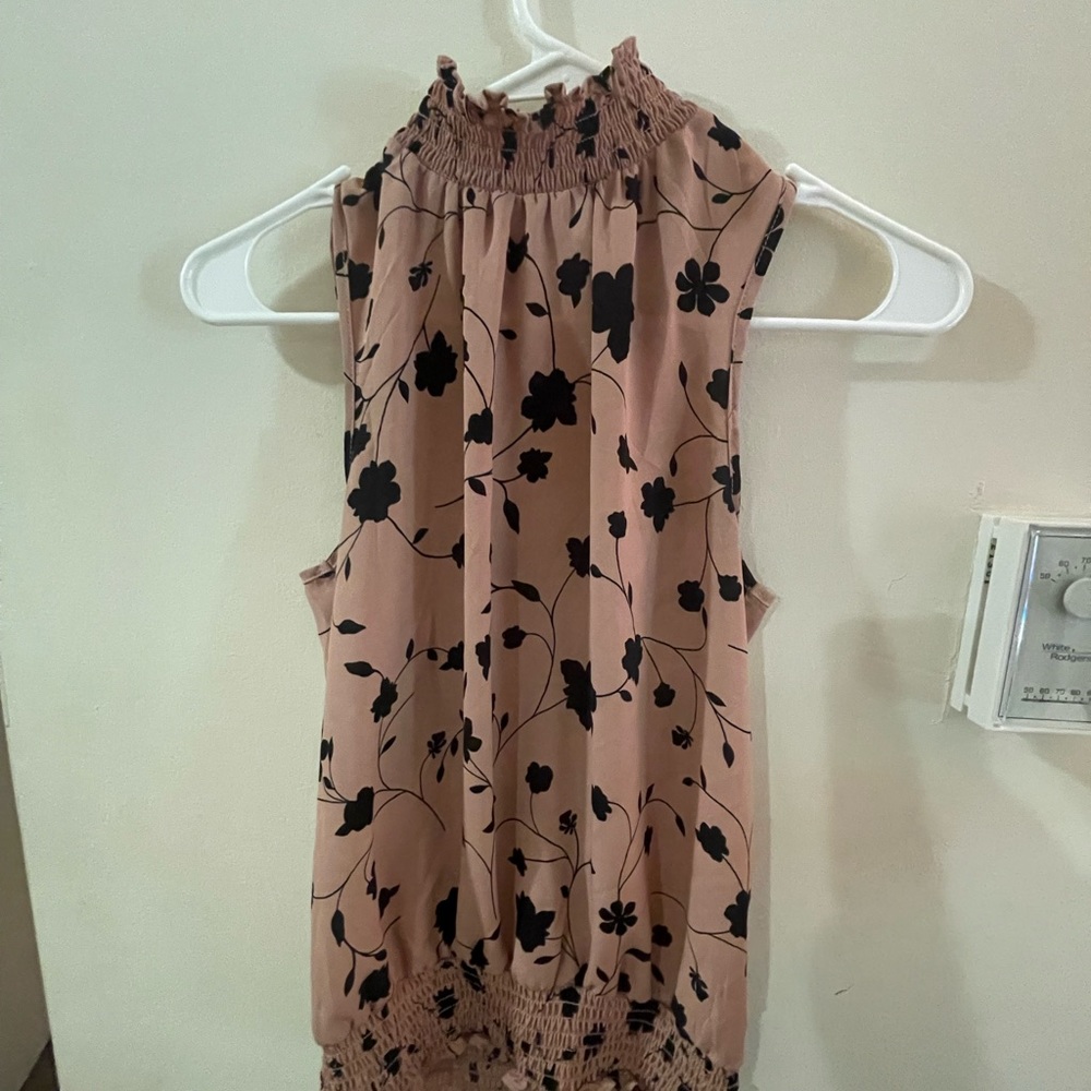 High neck blouse